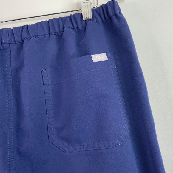 FIGS Technical Collection Navy Blue Scrub Pants Women's L/T Style FM4500T - Picture 9 of 9